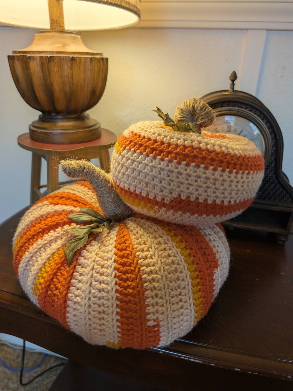 Crochet Pumpkin Decor